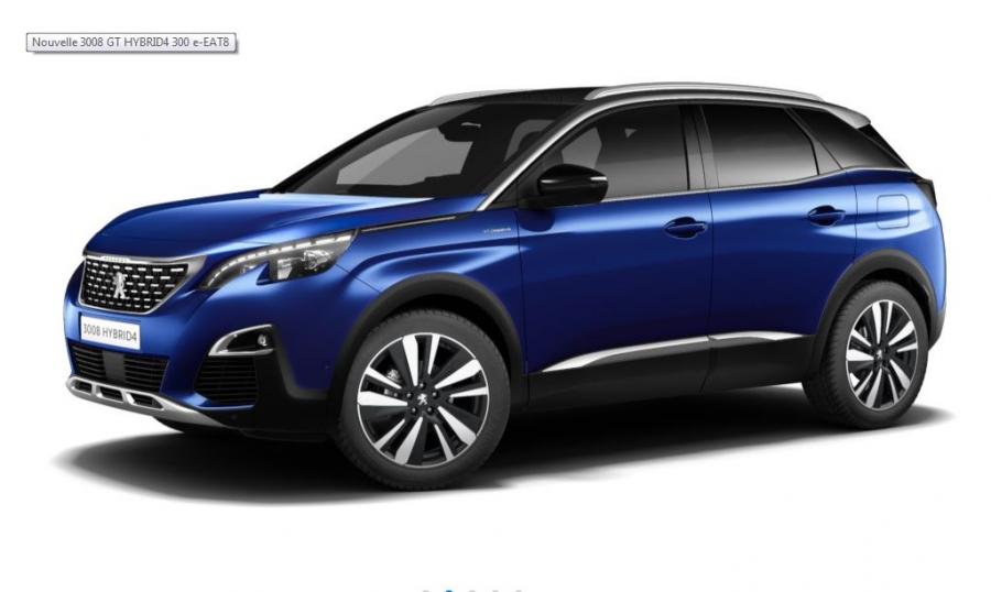 Peugeot 3008 GT Hybrid4 300e e-EAT8 photo Peugeot 3008 GT Hybrid4 300e e-EAT8
