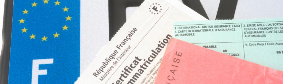 Réalisation de votre changement de carte grise.