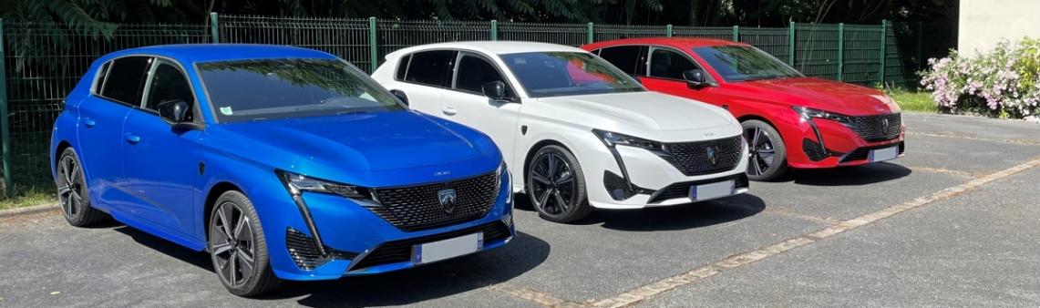 Peugeot 308 berline et SW
